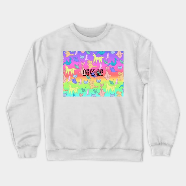 Origami Crewneck Sweatshirt by A12 by Joseph Kay Müeller